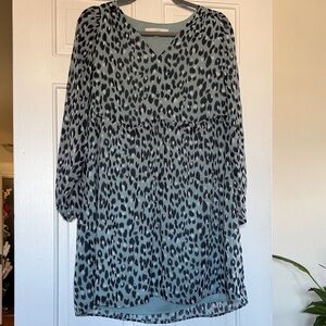 LOFT Light Blue V-Neck Tunic